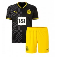 Borussia Dortmund Julian Brandt #19 Udebanesæt Børn 2022-23 Kortærmet (+ Korte bukser)